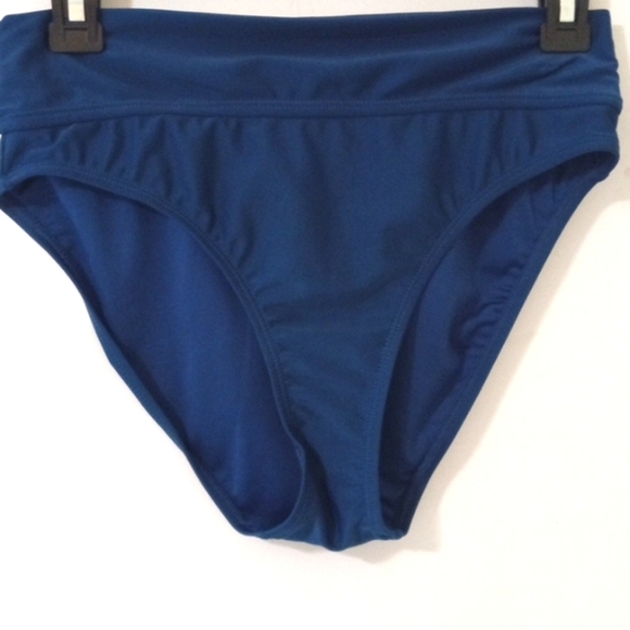 CARIBBEAN JOE CORAL REEF BLOUSON TOP & BLUE HIGH WAIST TANKINI SET SIZE 10 NWT - Picture 8 of 10